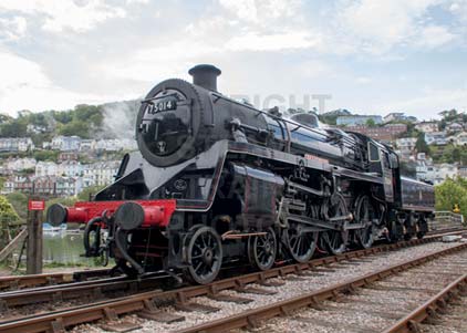 Purchase photo of 75014 BRAVEHEART at Dartmouth Steam Railway